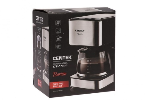 Кофеварка CENTEK CT-1144 фото 3