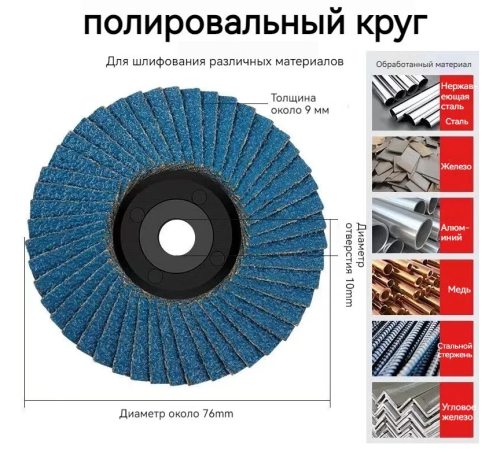 Диски для мини  болгарки УШМ 5 Штук фото 6