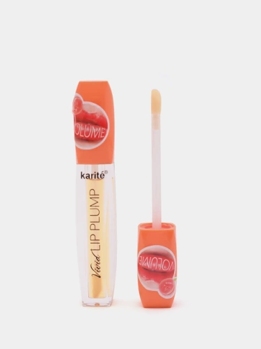 Блеск для увеличения губ Karite Lip Plump Peach фото 2