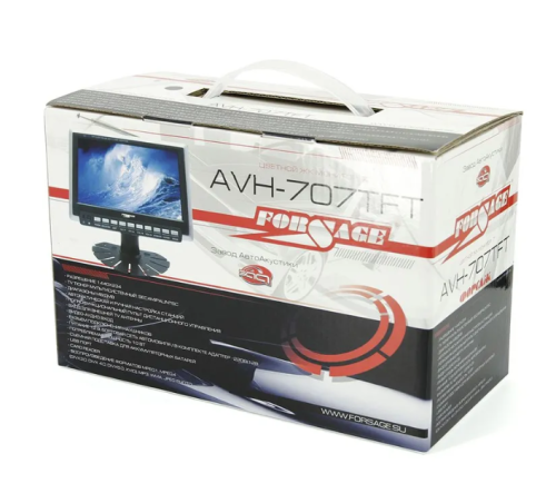 Портативный мини телевизор FORSAGE AVH-707TFT фото 7